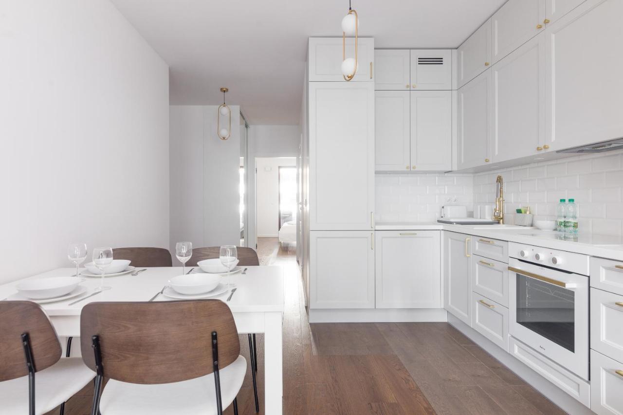 Burakowska Pastel Elegant Apartment Varşovia Exterior foto