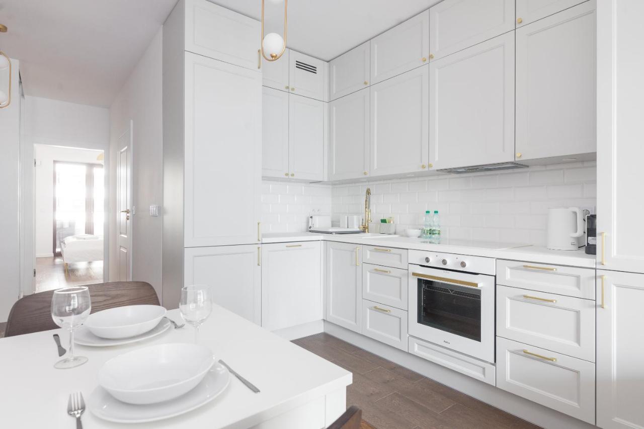 Burakowska Pastel Elegant Apartment Varşovia Exterior foto